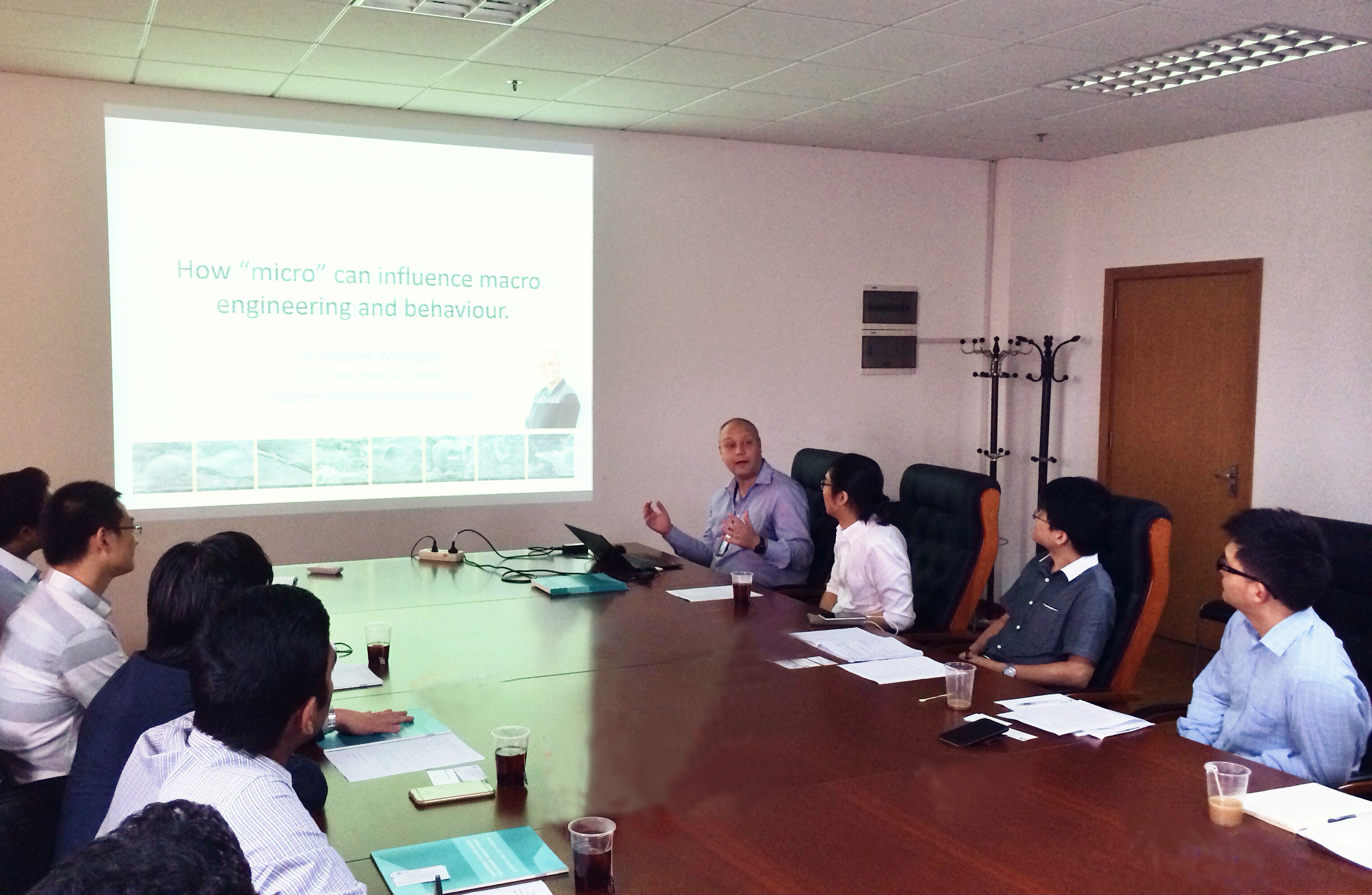 Visits to Shanghai Jiao Tong University and East China Normal University