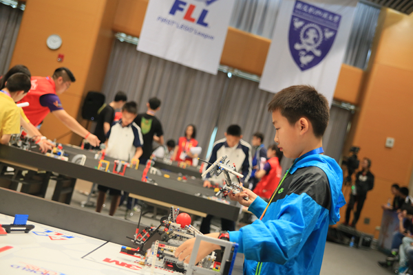 2015 FIRST LEGO League Robot Tournament Held at XJTLU