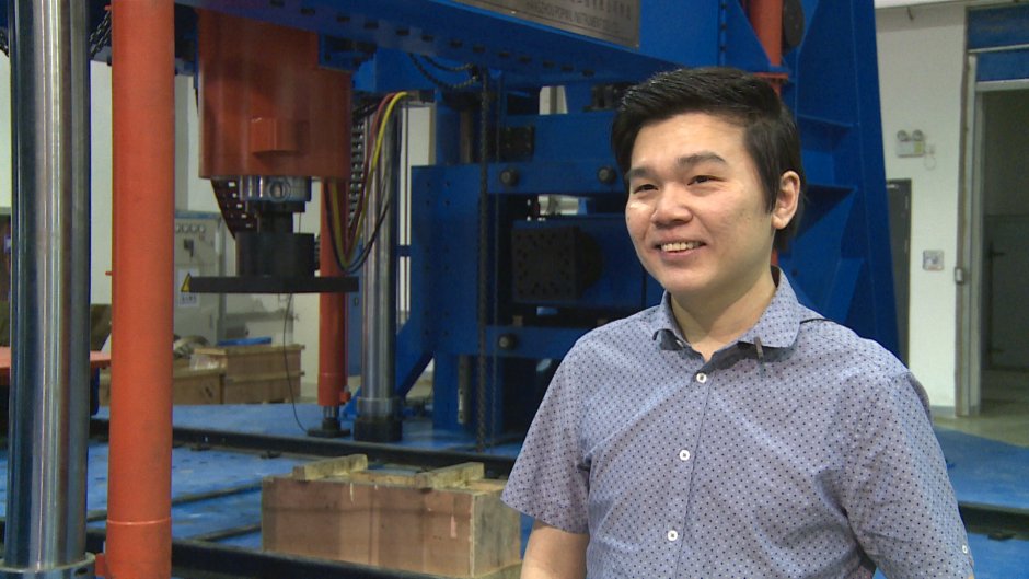 VIDEO: structural testing machine unveiled