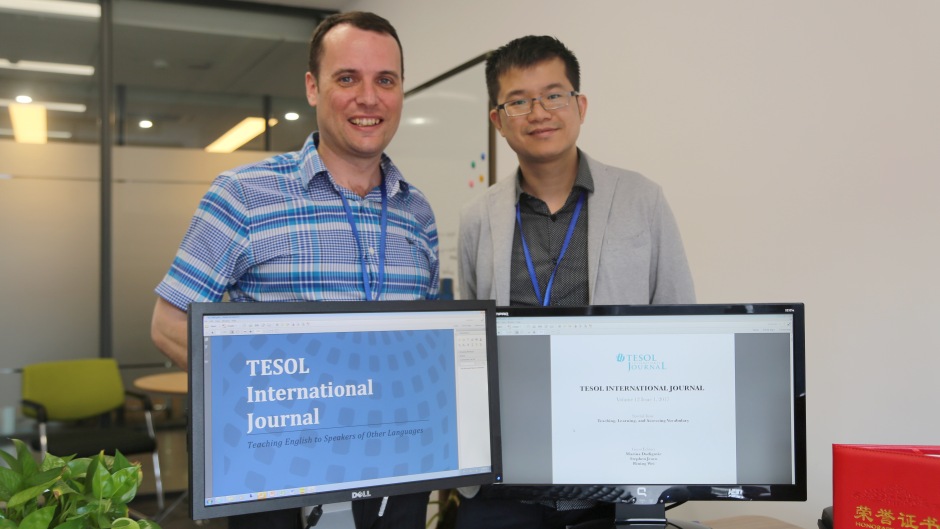 Department of English staff edit TESOL International Journal