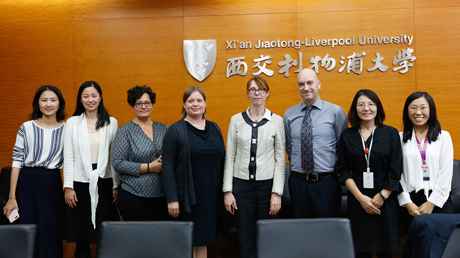 XJTLU explores new international collaborations through campus visits