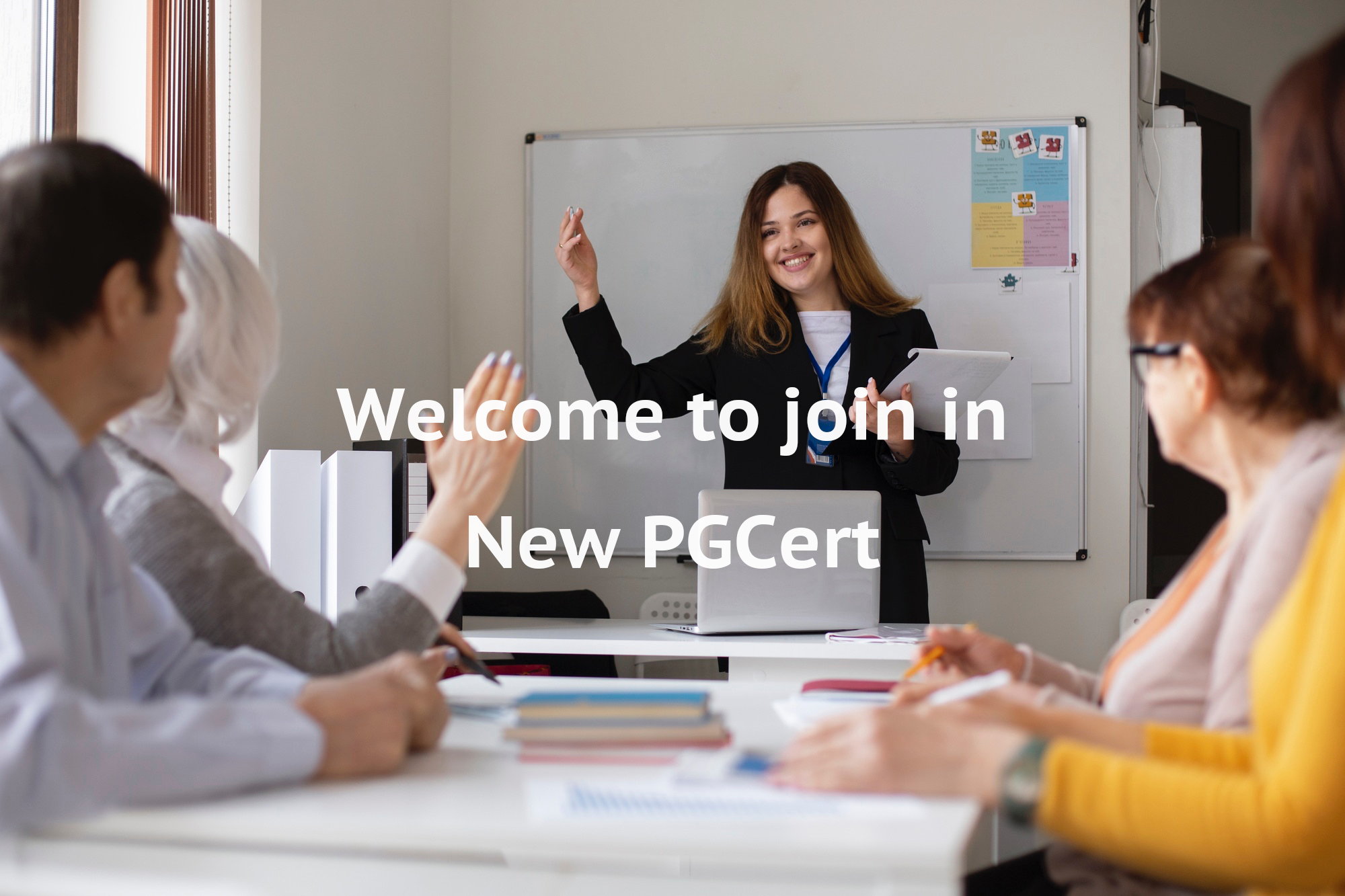 Welcome to join in New PGCert
