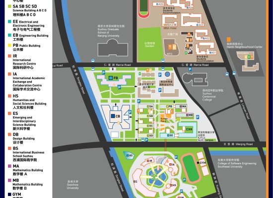 Campus map