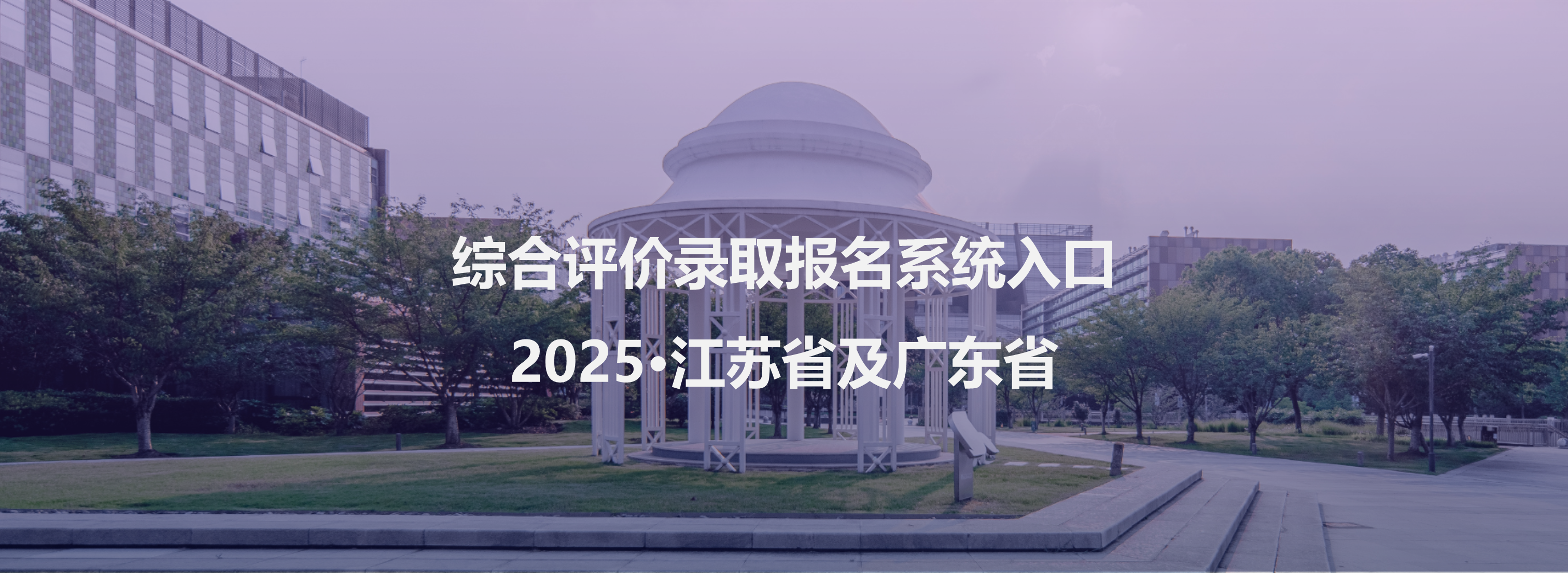 综合评价录取报名系统入口
