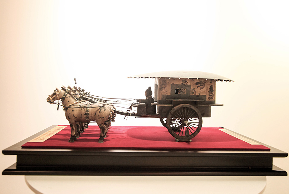 The No.2 Bronze Chariot of Emperor of Qin Shi Huang’s Mausoleum