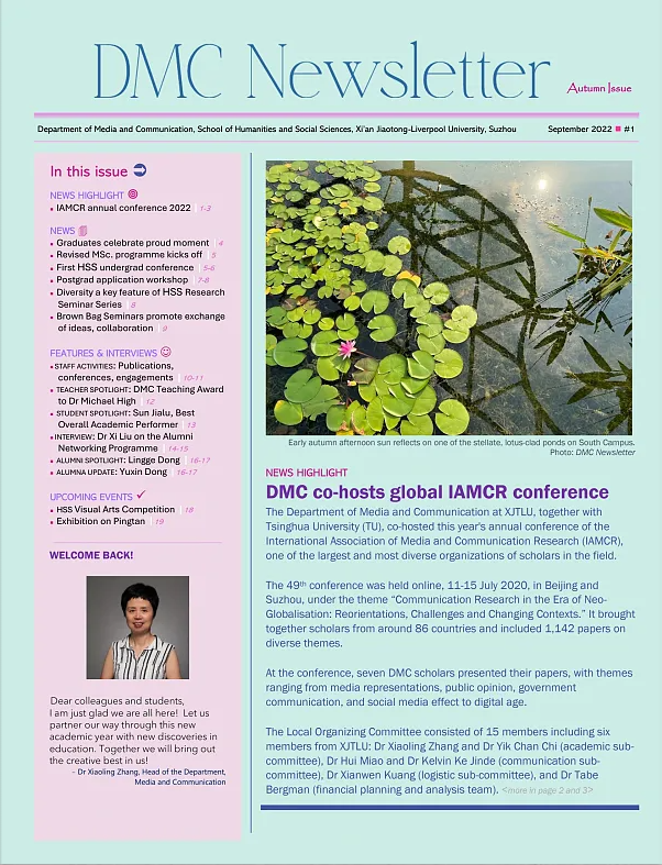 Newsletter Autumn Issue 2022