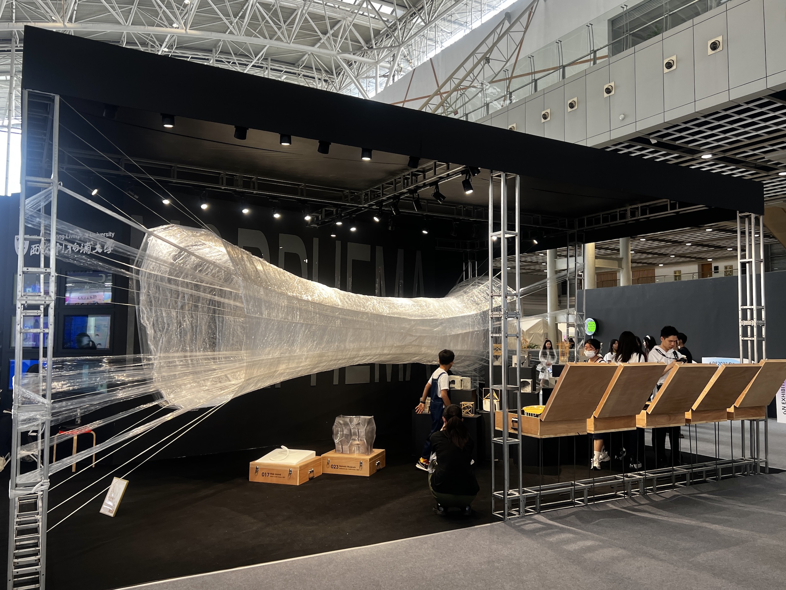 XJTLU’s unique design attracts visitors and wins first prize