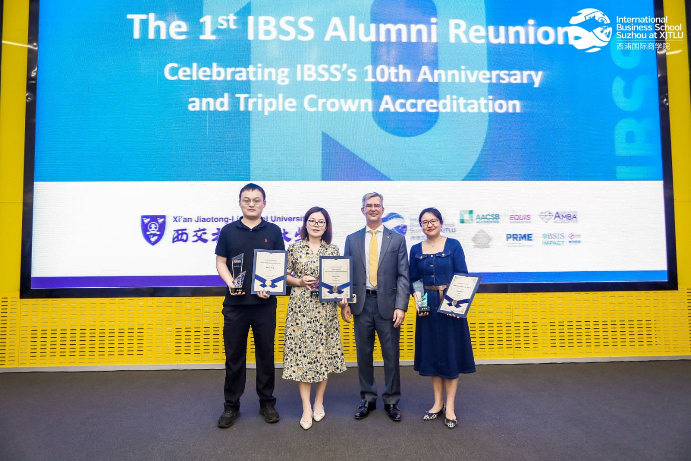 International Business School Suzhou at XJTLU celebrates 10 years with alumni event