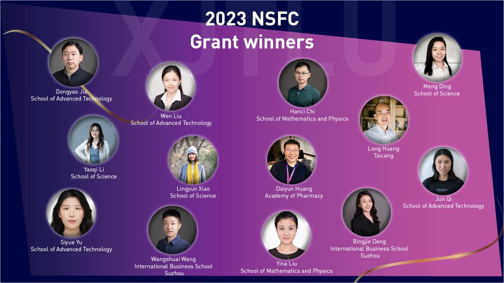 Multiple XJTLU projects win NSFC grants in 2023