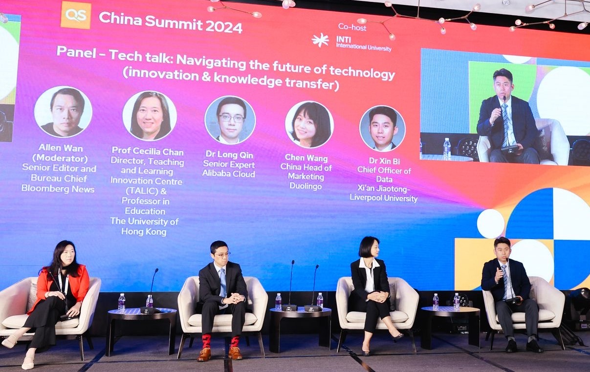 Dr Xin Bi joins panel discussion at QS China Summit 2024