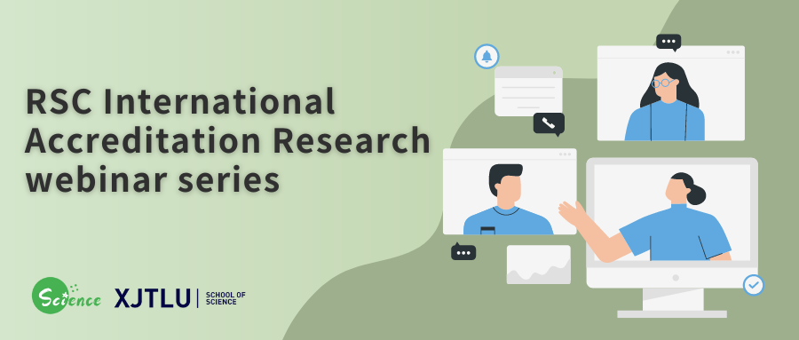 Chemistry department faculty members joining the RSC Webinar