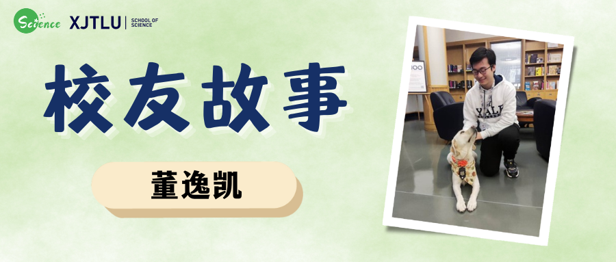 校友故事|董逸凯 “Be tough with yourself, be kind to others.”
