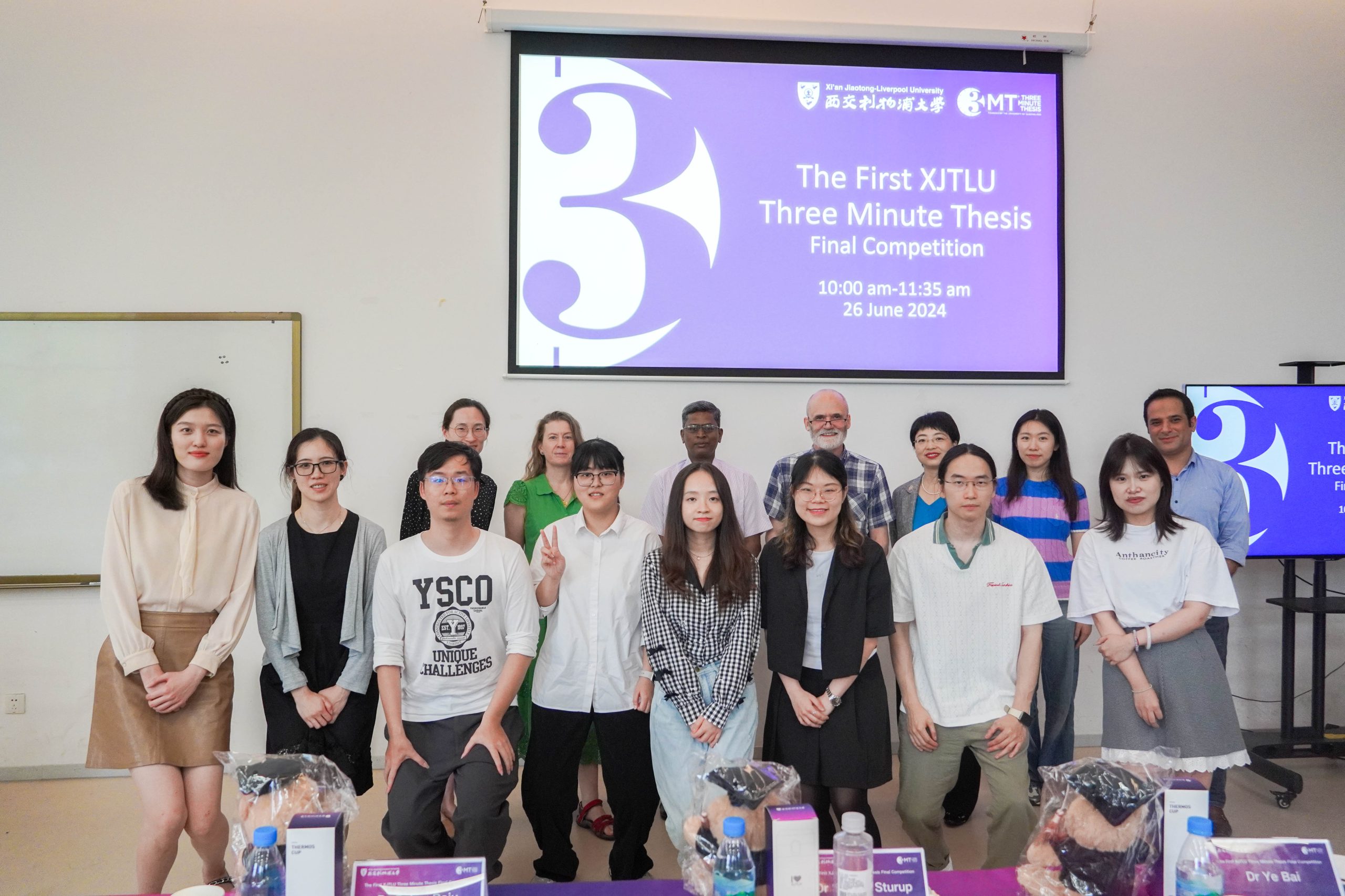 XJTLU holds its First Three Minute Thesis Competition