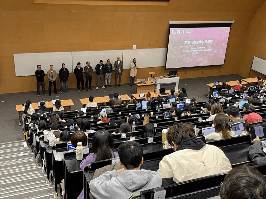 SCI Hosts Welcome Session for 243 First-Year Undergraduate Students  Declaring their Intention to Study in the BIO and BIF Programmes