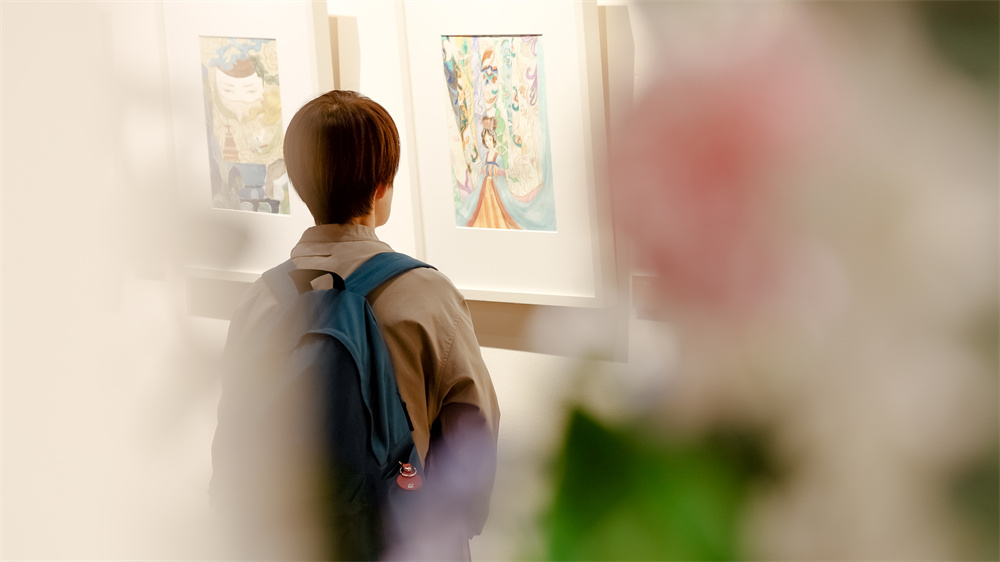 “千年·少年”西浦附校2025年敦煌研学美术作品展在日本京都开展
