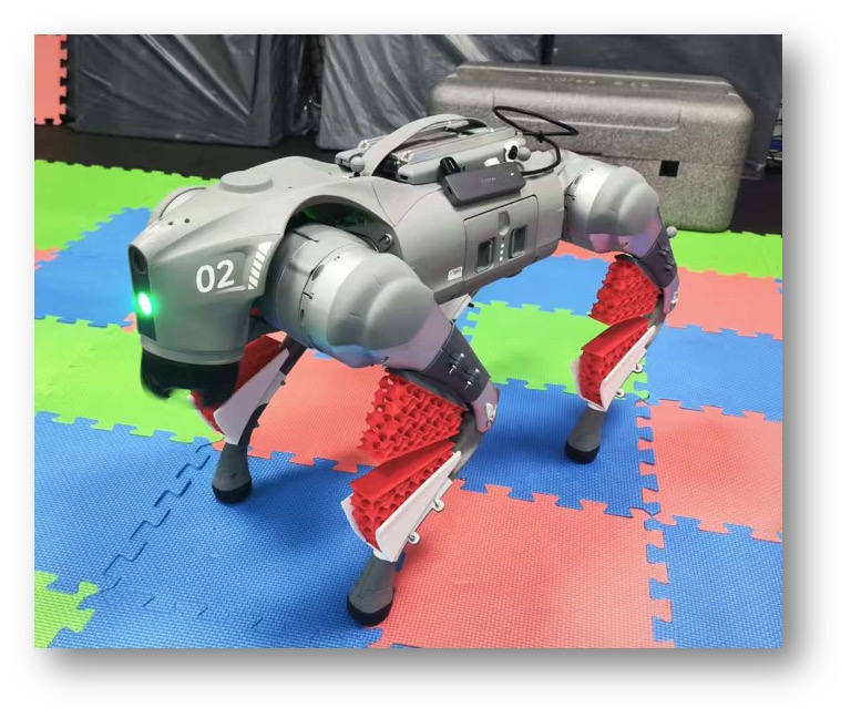 Exoskeleton for Robotic Dog -- Unitree GO2