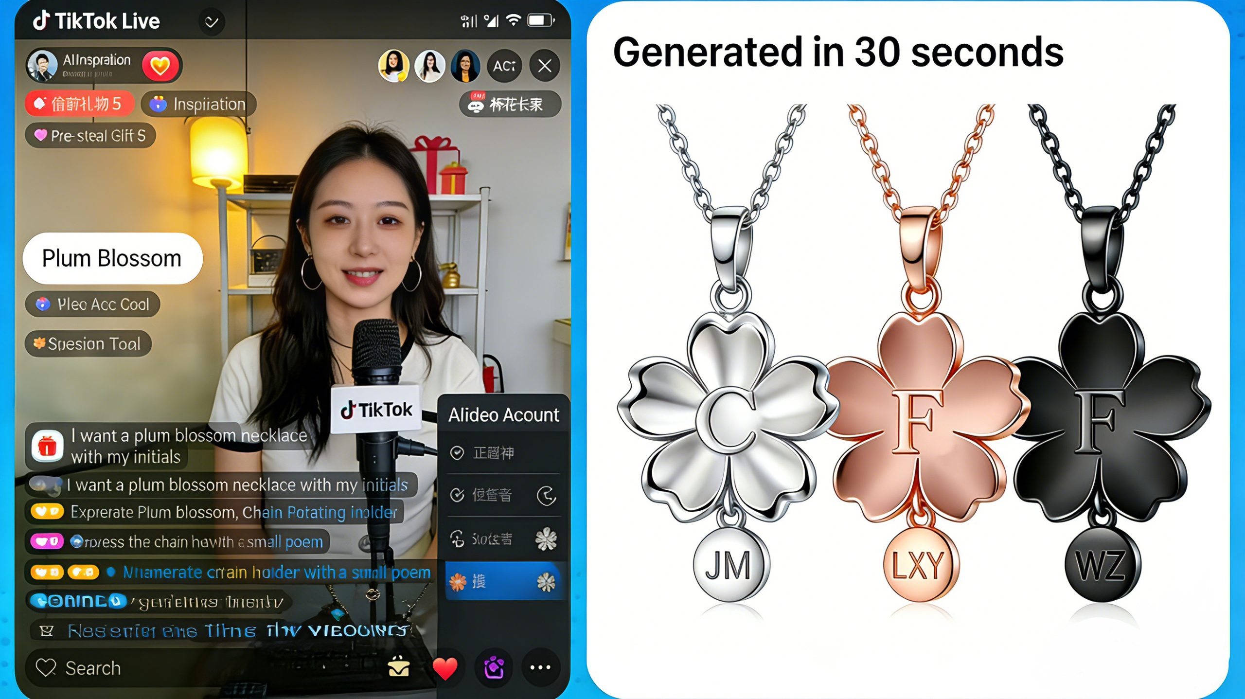 Hanyi Xuan · New Chinese Style AI Custom Accessories Cross-border E-commerce