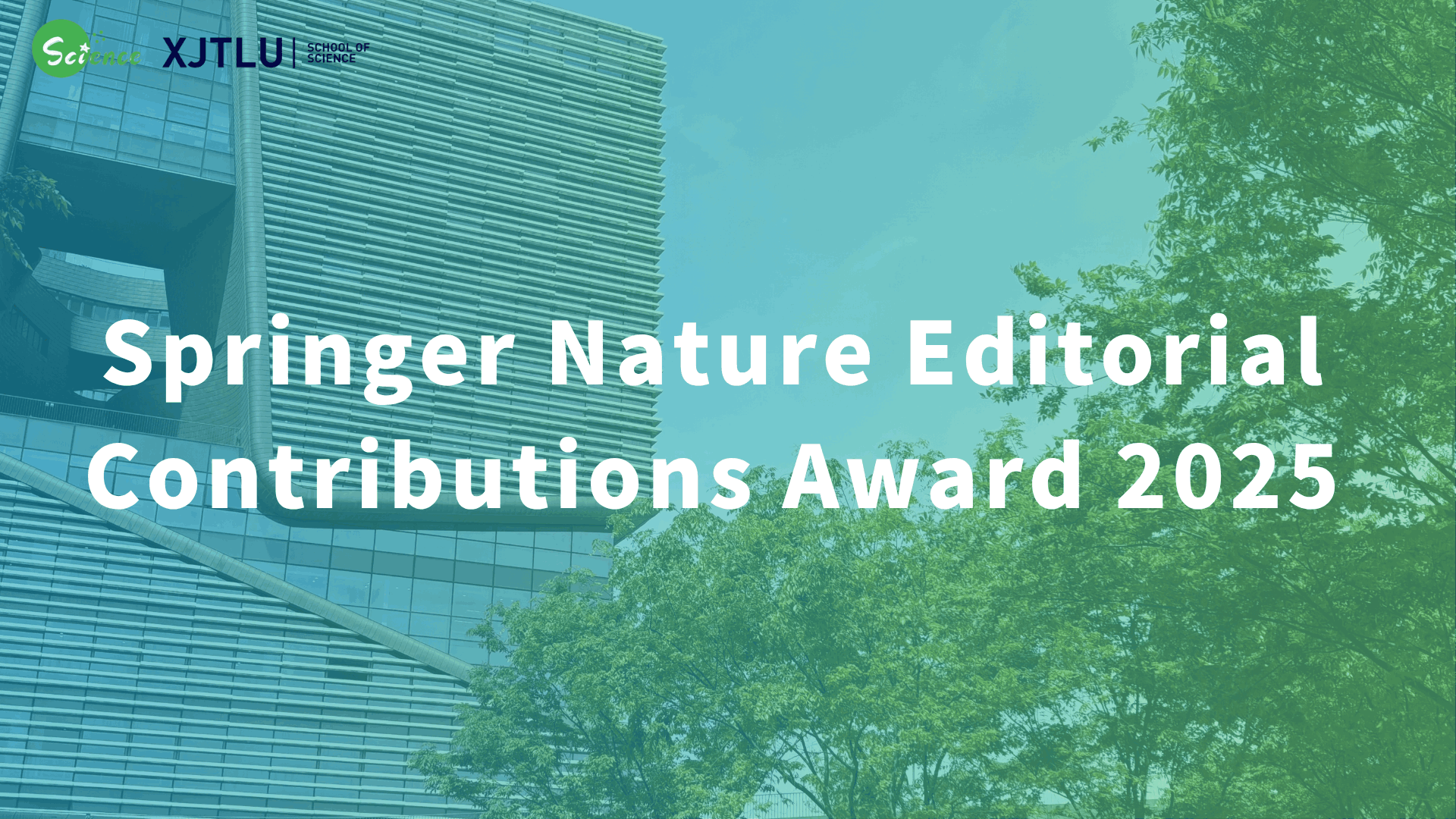 Dr Sekar Raju, School of Science Honoured with Springer Nature Editorial Contributions Award 2025