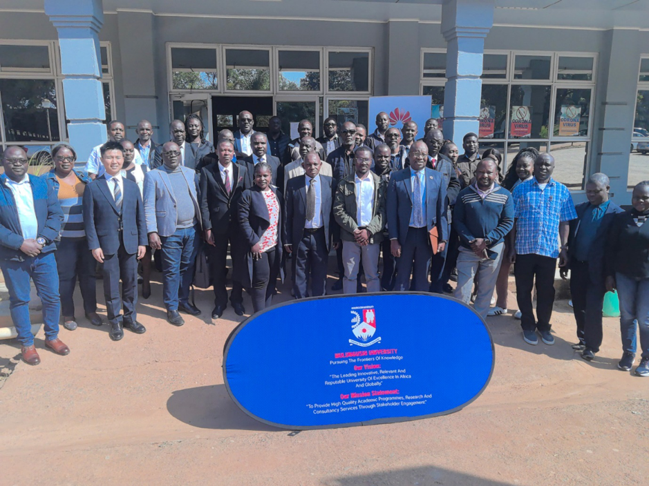 Dr Xin Bi shares AI policy insights at Zambian workshop