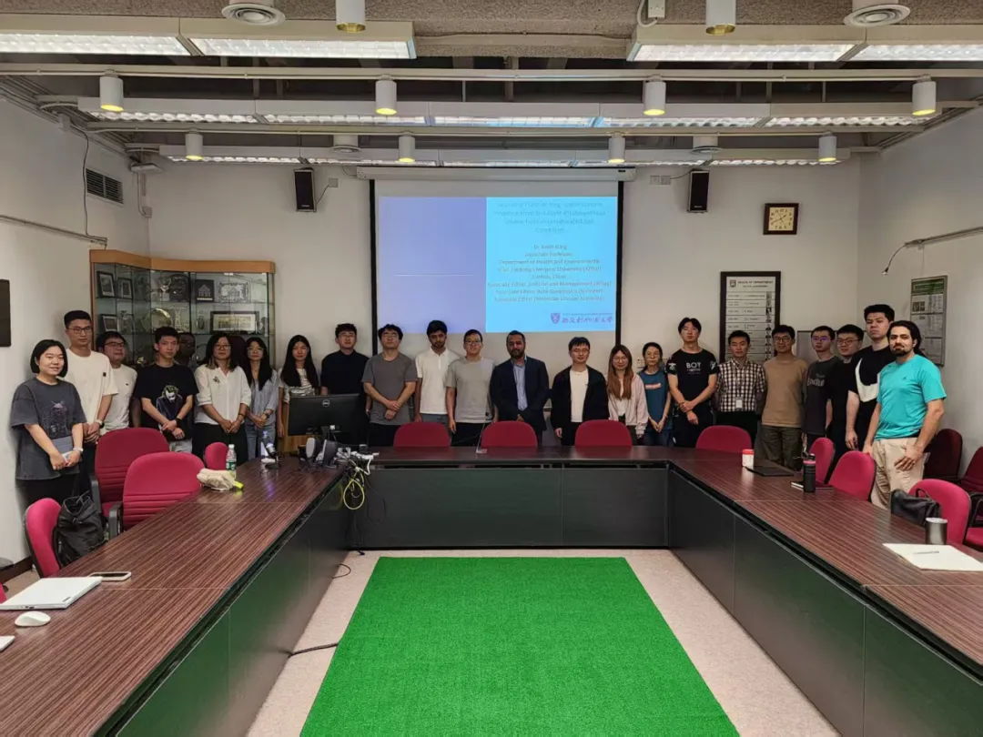 Dr. Ankit Garg Delivers a Lecture at The University of Hong Kong