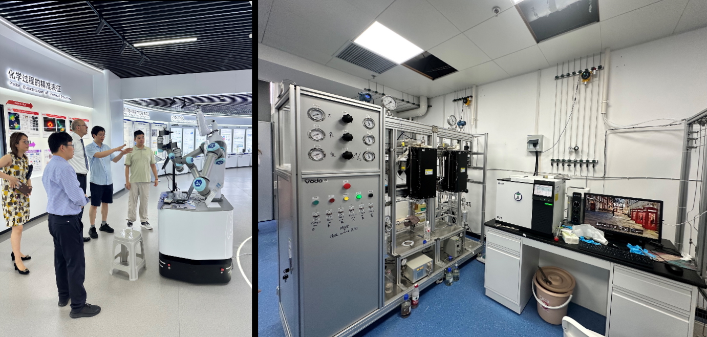 USTC Visit and Progress of XJTLU AI-Robotics Chemistry Lab