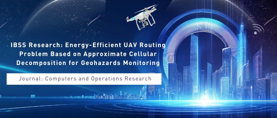 IBSS Study: Smart UAV Routes for Disaster Monitoring