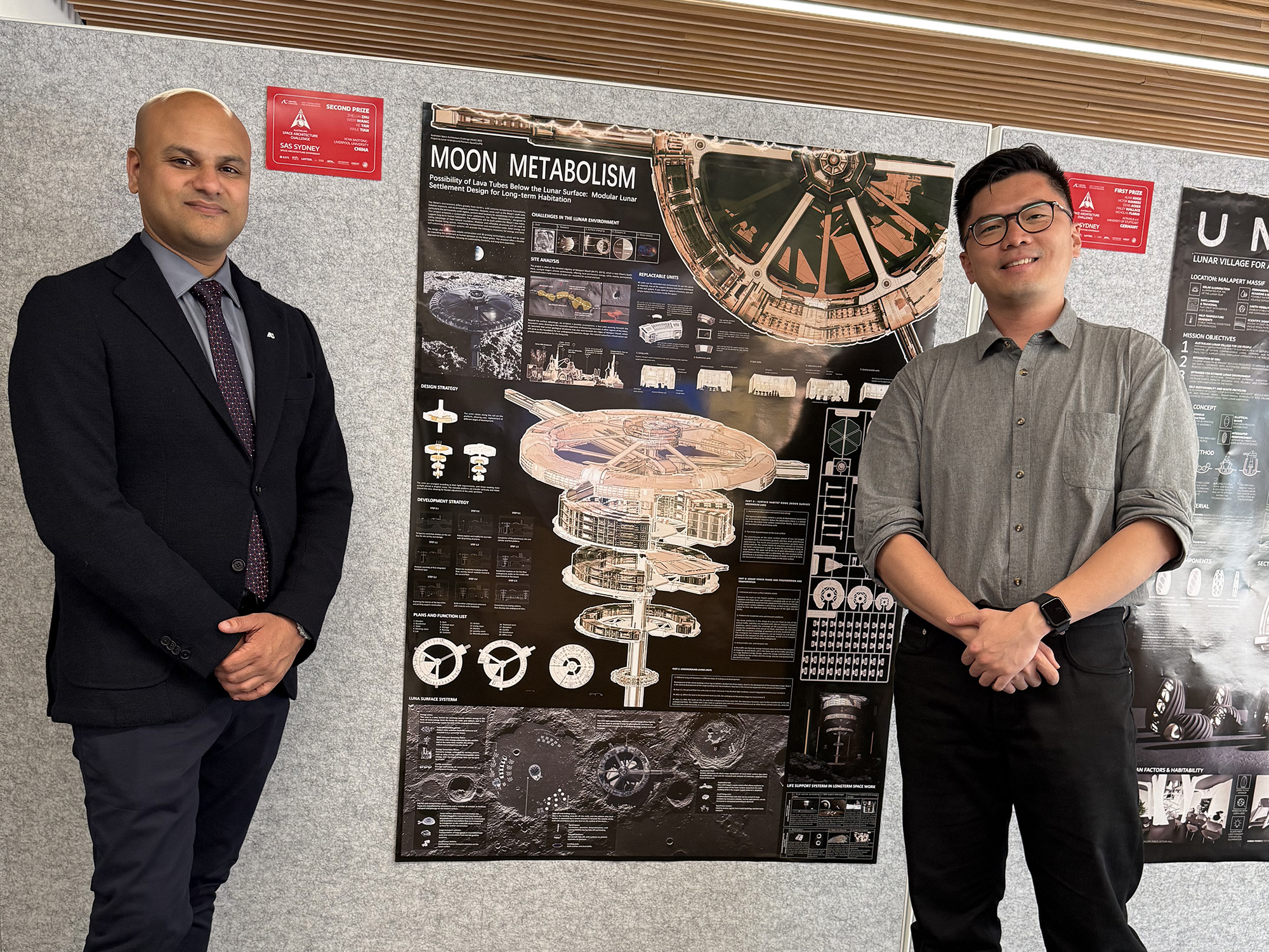Designing future moon city: XJTLU Design School wins award in Australian Space Architecture Challenge