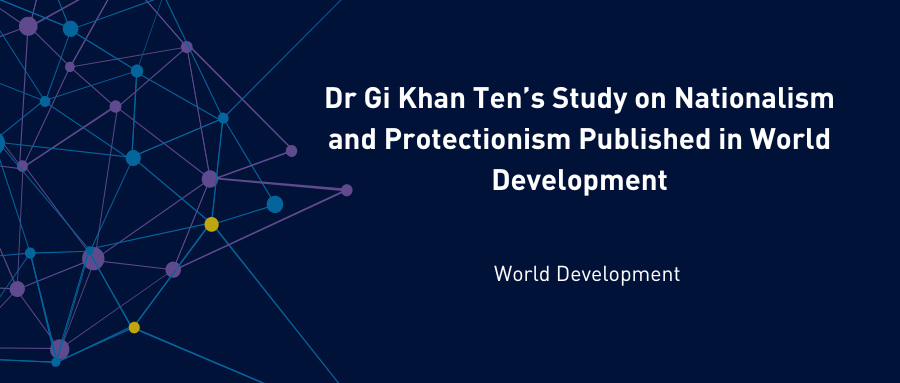 IBSS 经济学系Gi Khan Ten博士研究成果发表于《World Development》