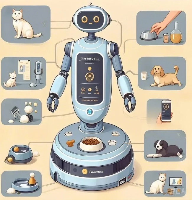 宠物关怀机器人