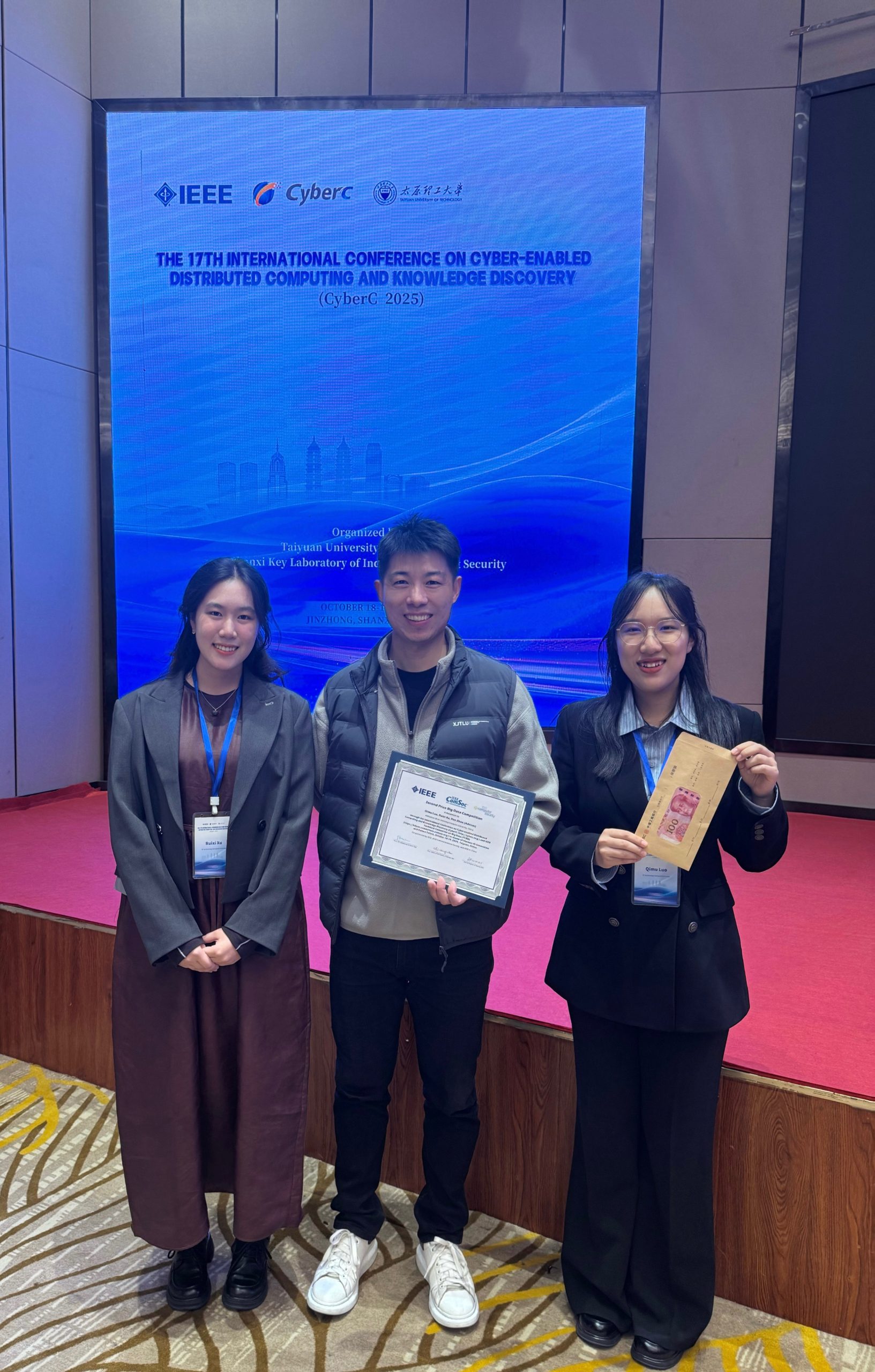 Interpreting the “Golden Micro-World” through Modelling: XJTLU Undergraduate Team Wins Second Prize in CyberC Big Data Challenge
