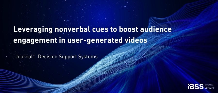 Leveraging nonverbal cues to boost audience engagement in user-generated videos