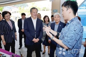 范波在西交利物浦大学调研