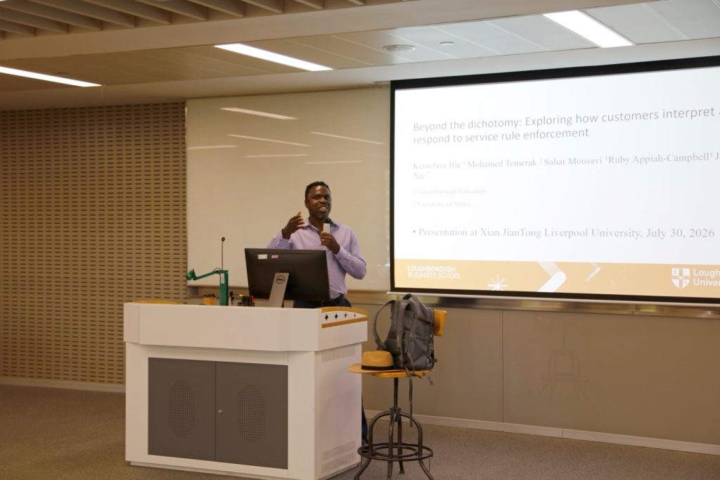 IBSS Seminar Explores Customer-Centric View of Rule Enforcement in Service Encounters