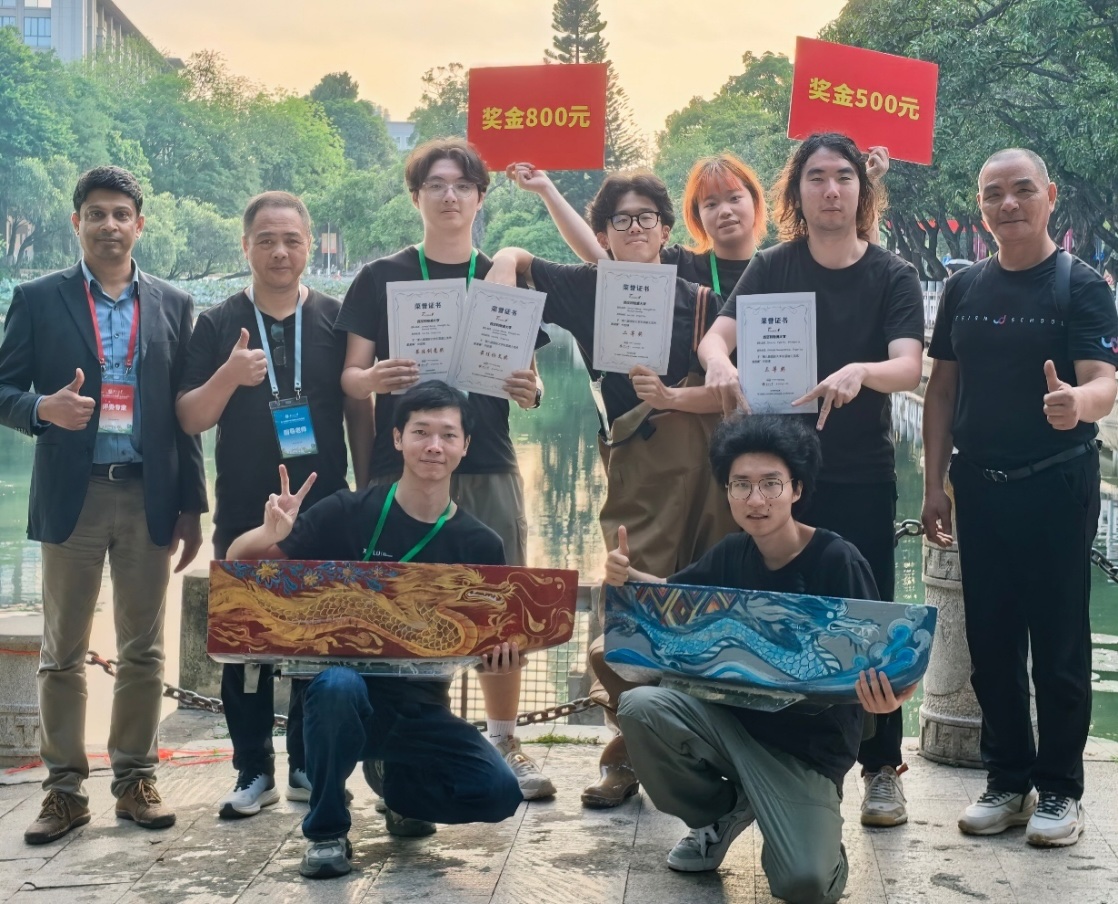 西浦学子在2026国际大学生混凝土龙舟邀请赛获四项荣誉