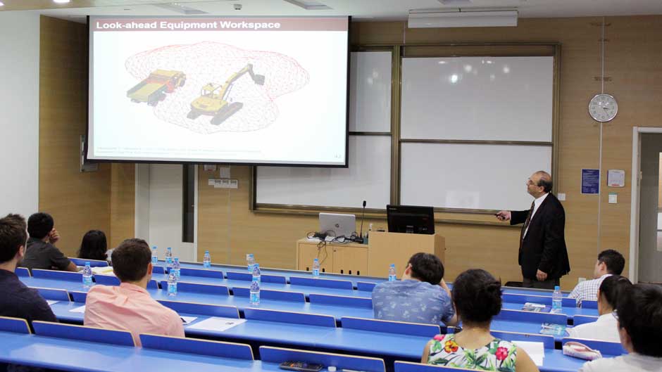 Built environment research seminar invites international guest speaker