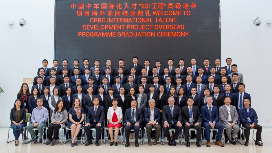 中国中车国际化人才培养海外项目圆满结业