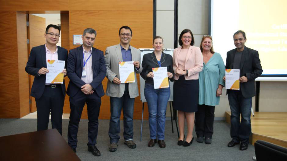 XJTLU staff become fellows of Higher Education Academy