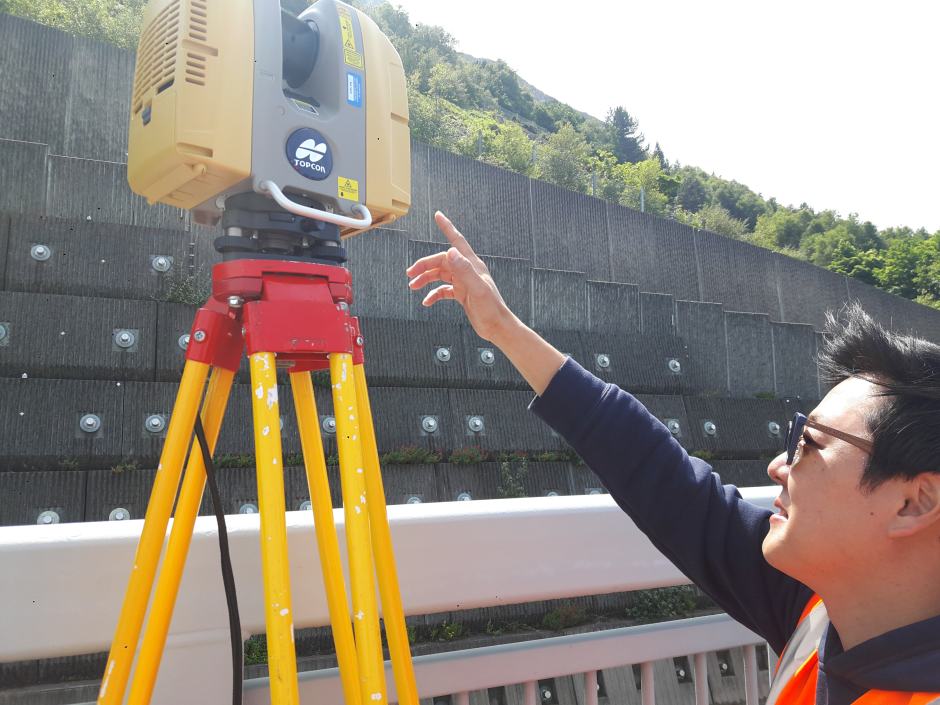 ​Tunnel-scanning project with University of Cambridge