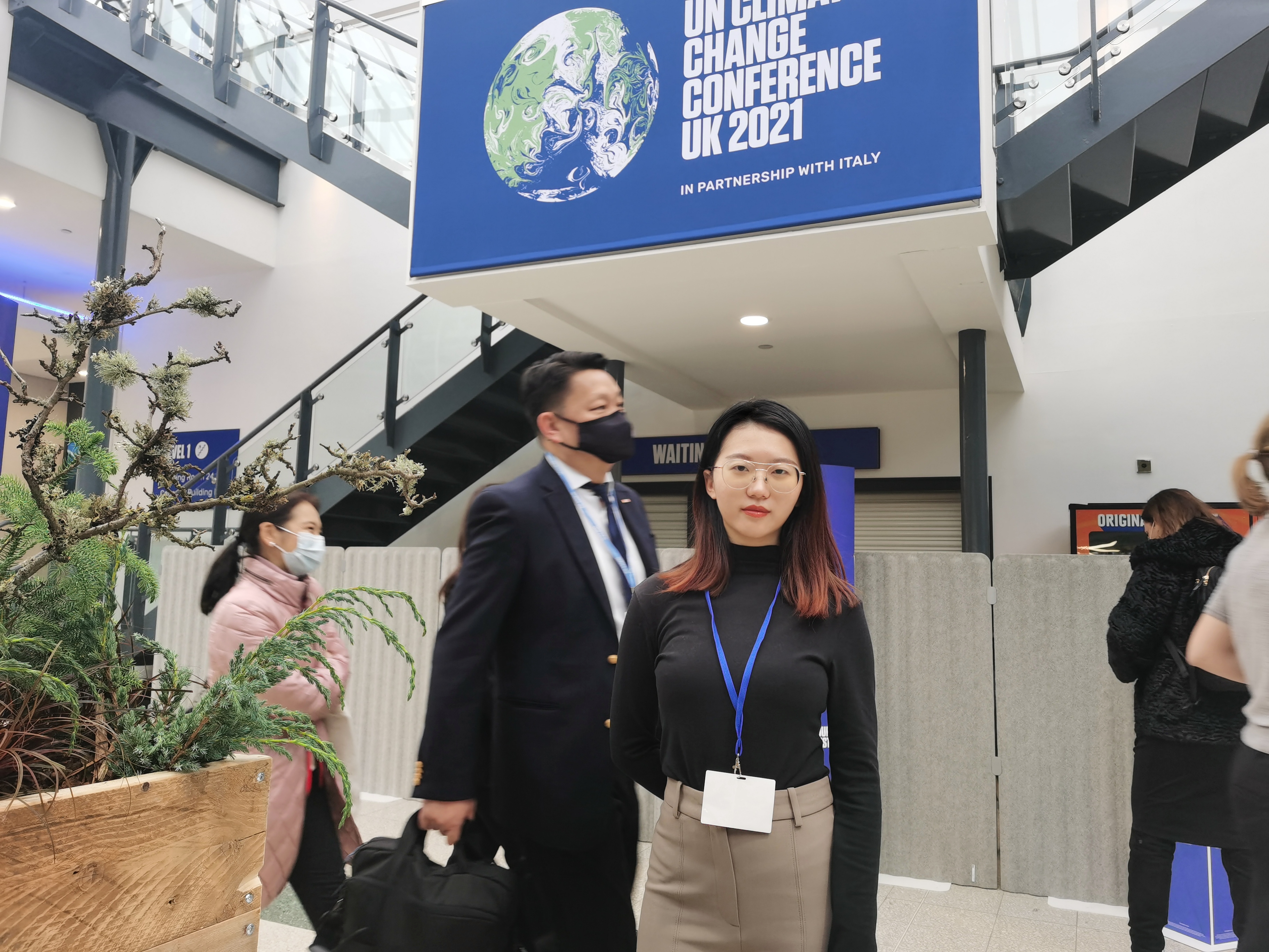 XJTLU student participates in the COP26 Climate Change Conference in Glasgow